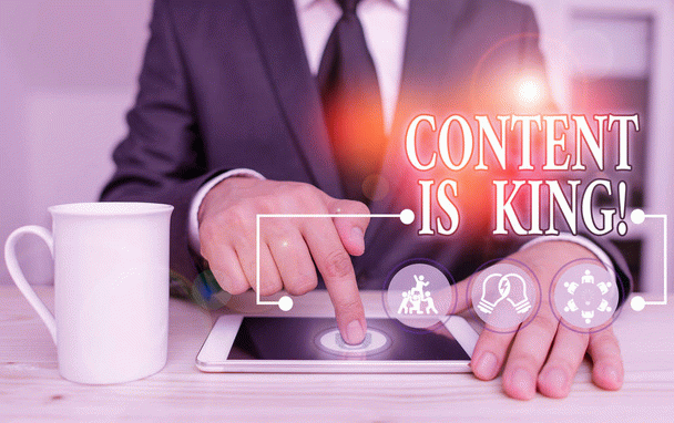 محتوا پادشاه است