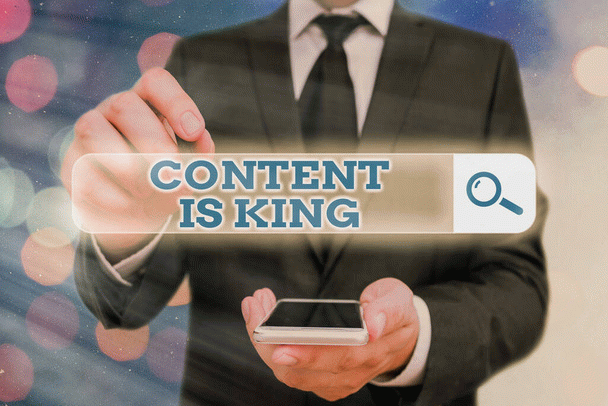 محتوا پادشاه است