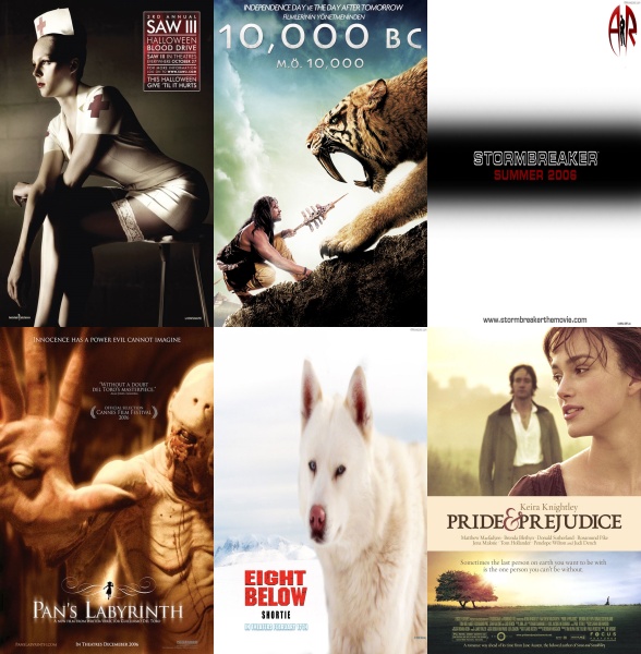 معرفی بهترین فیلم و سریال از نظر منتقدین و بینندگان - پوستر فیلم‌ها و سریال‌ها