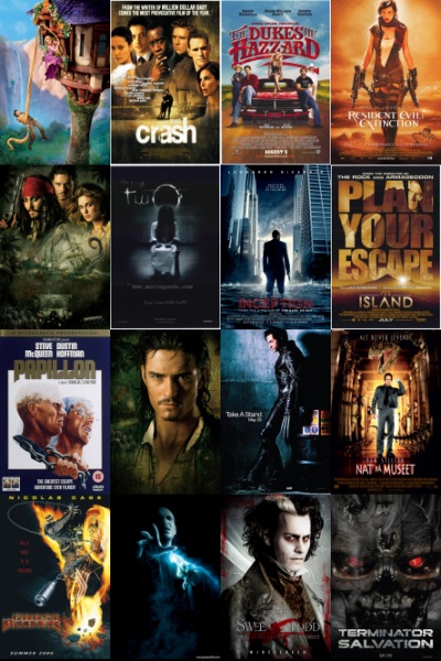 معرفی بهترین فیلم و سریال از نظر منتقدین و بینندگان - پوستر فیلمها و سریالها