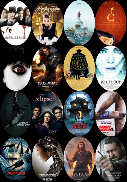 معرفی بهترین فیلم و سریال از نظر منتقدین و بینندگان - پوستر فیلمها و سریالها